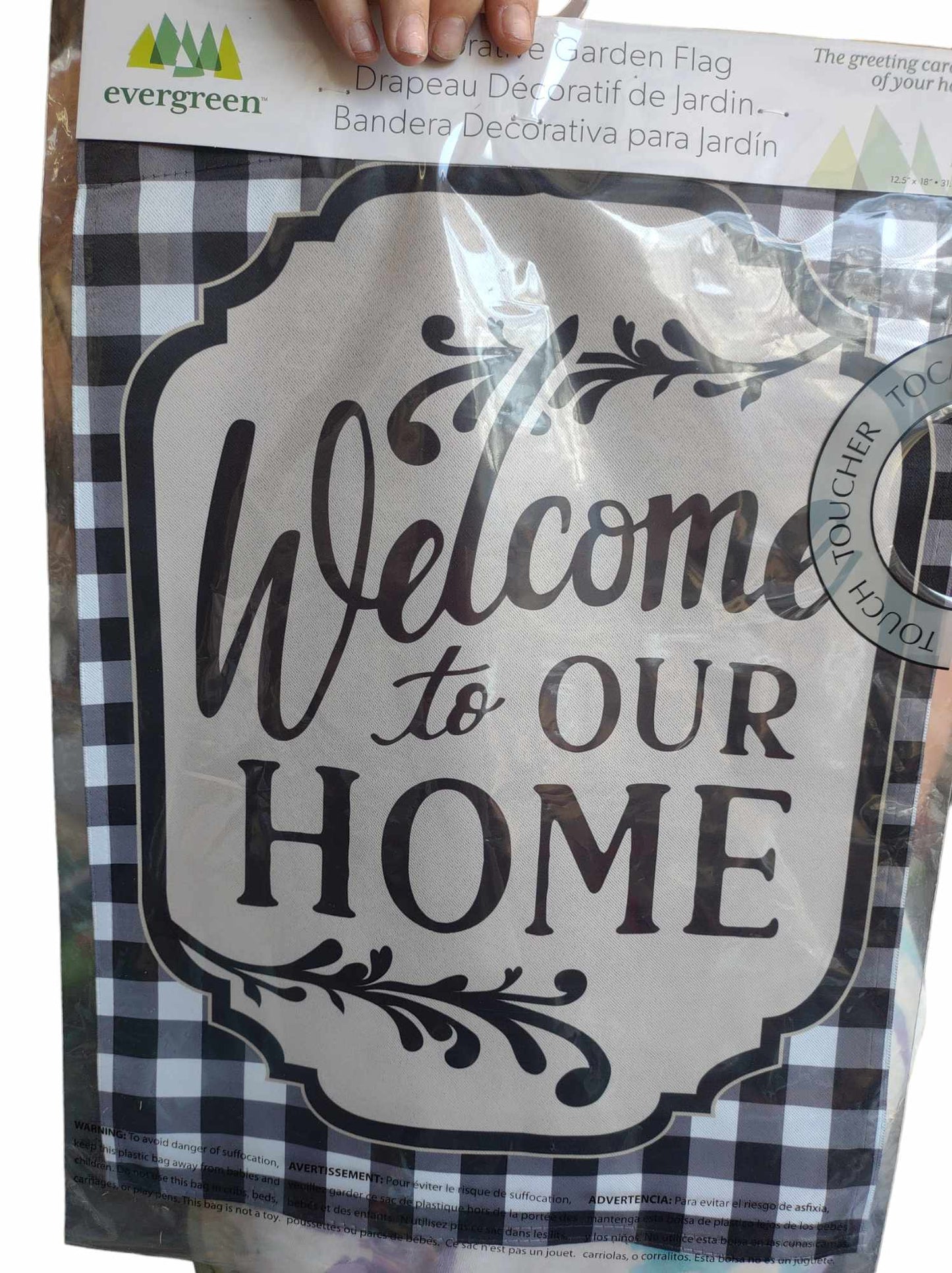 Garden Flag Choose Print  12x18 Inch Double Sided Yard Flag