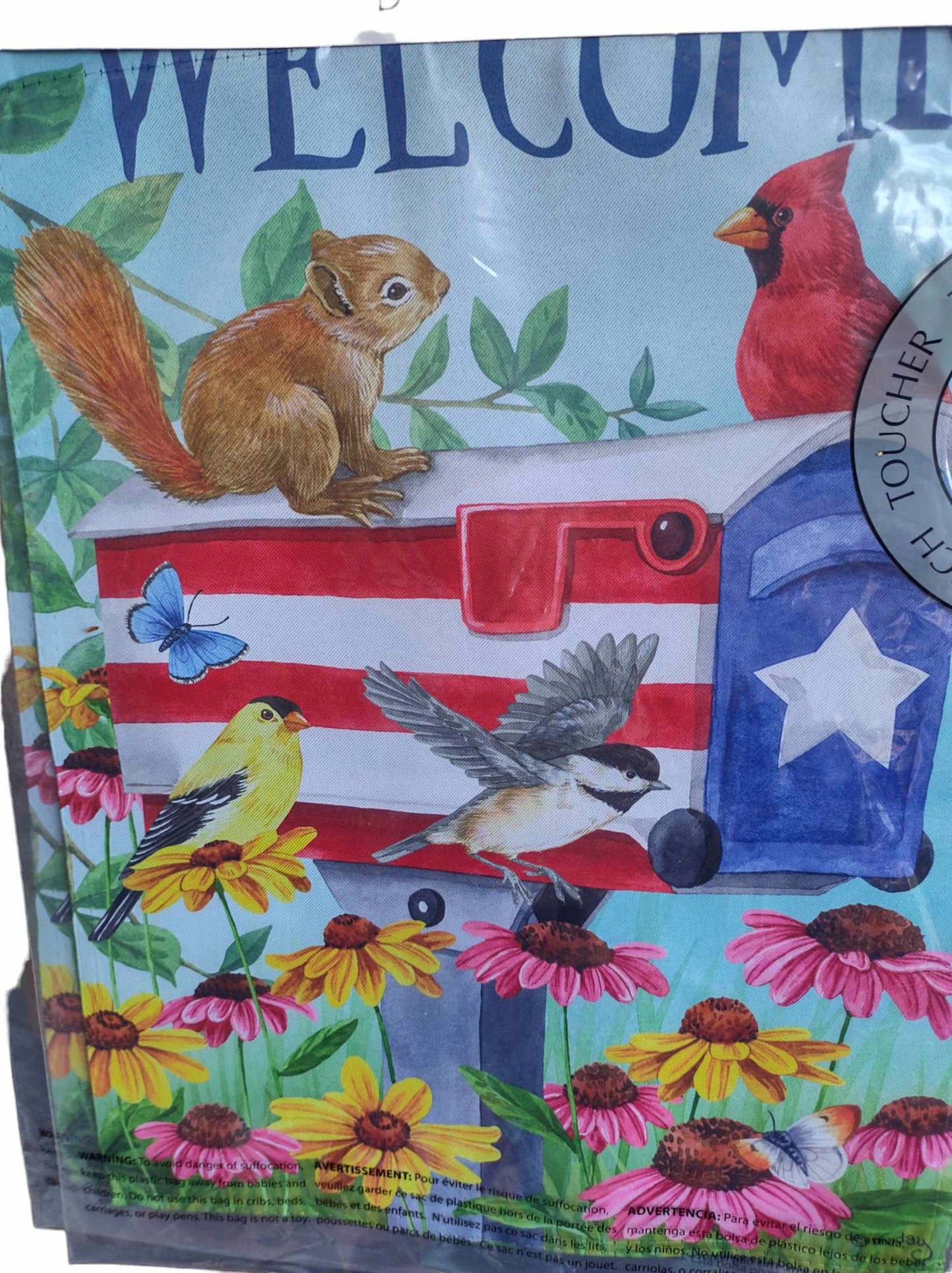 Garden Flag Choose Print  12x18 Inch Double Sided Yard Flag