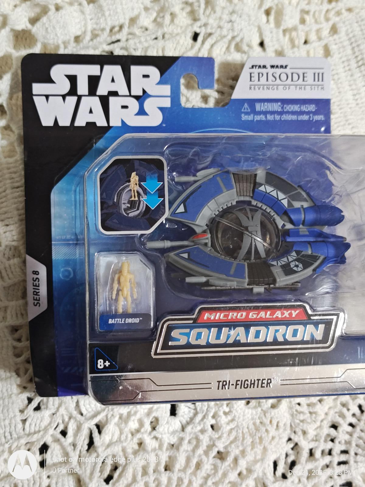 Star Wars Micro Galaxy Squadron Series 8 Droid Tri fighter