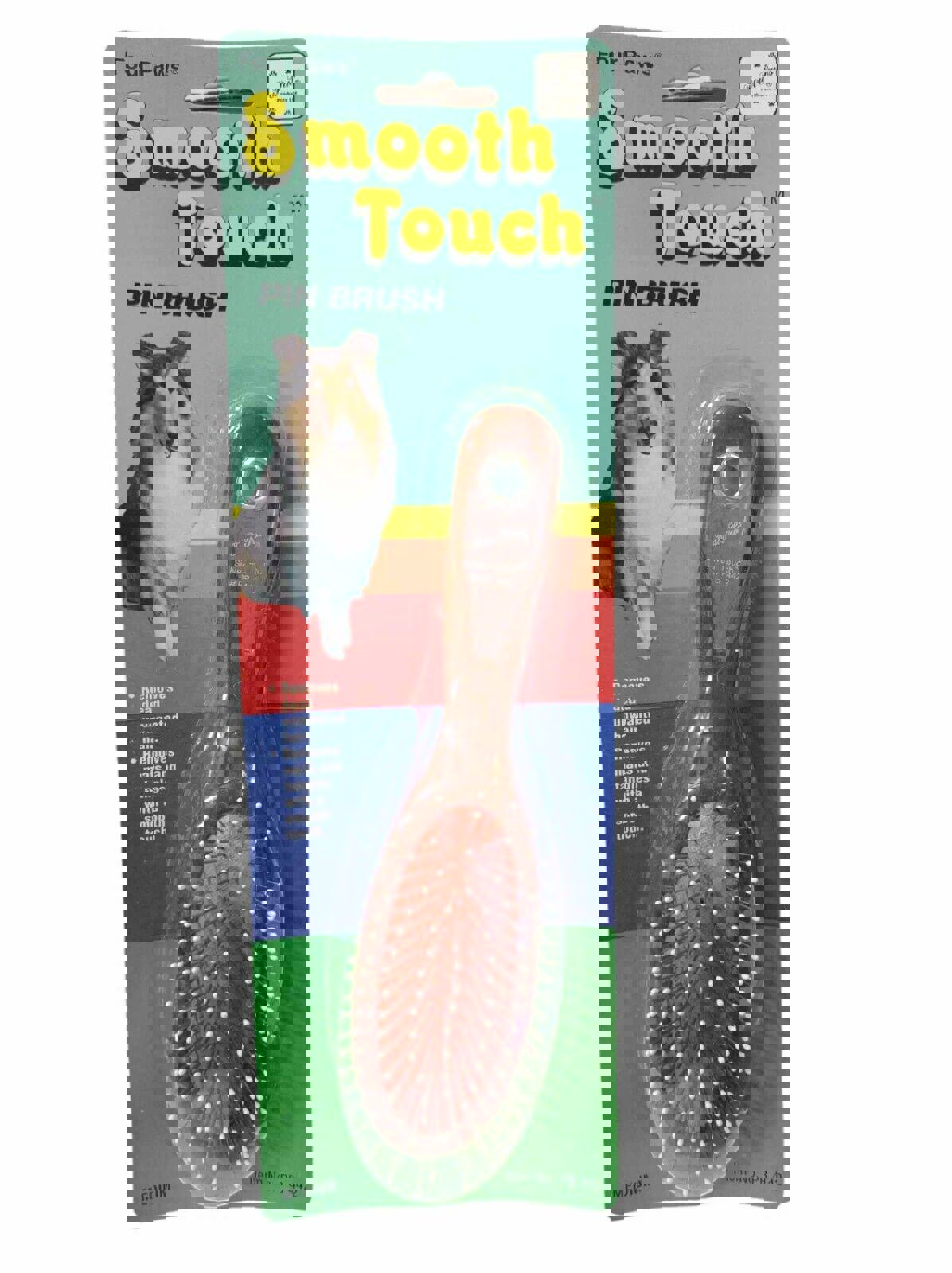 Smooth Touch Pin Brush - Medium LOT OF 12 GREAT FOR GROOMING SHOP BRAND NEW