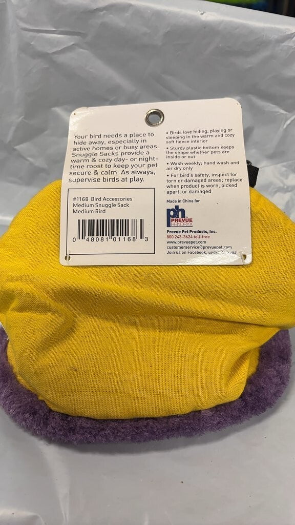 Prevue Pet Products Medium Snuggle Sack for Birds