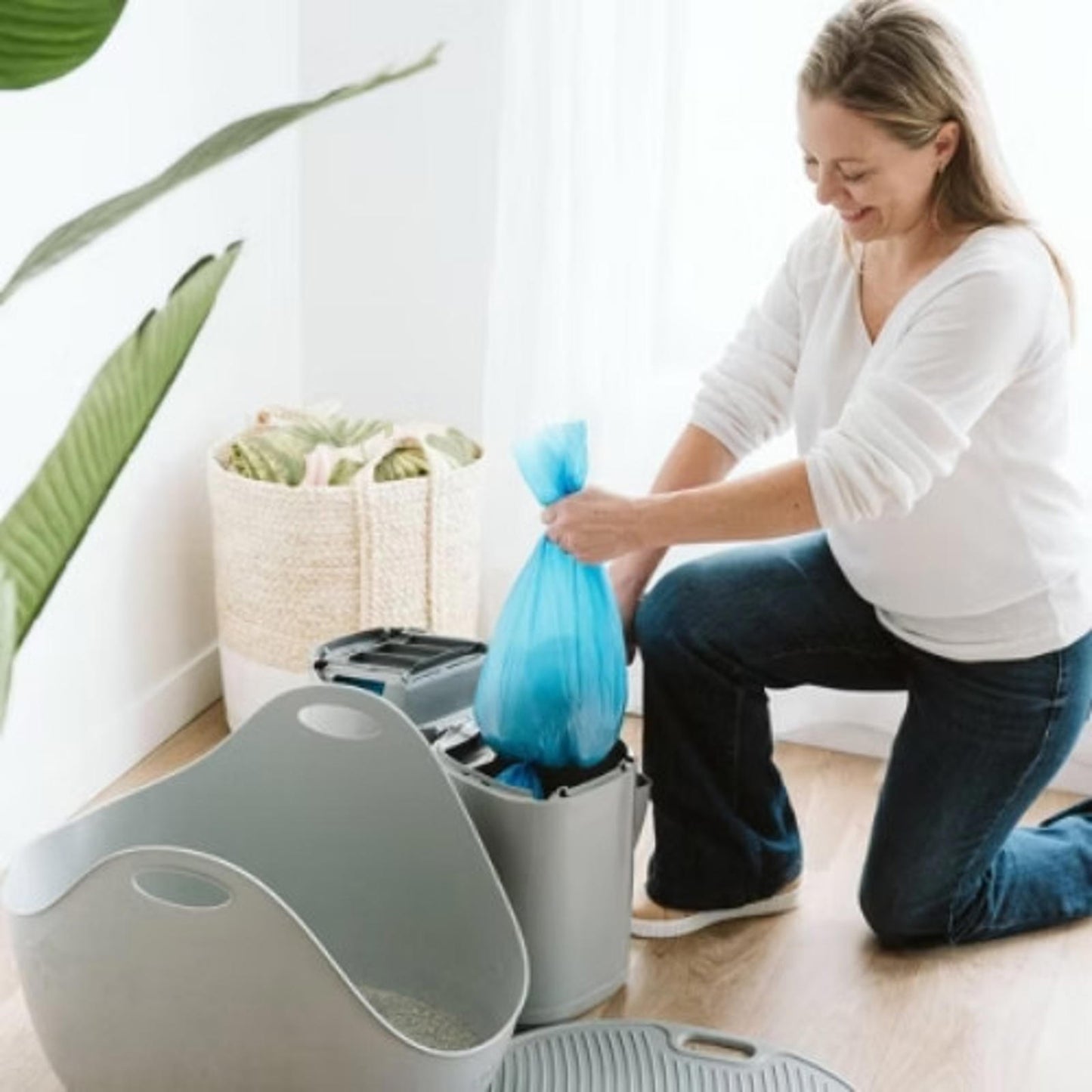 Litter Genie Design Pail Cat Waste Container System