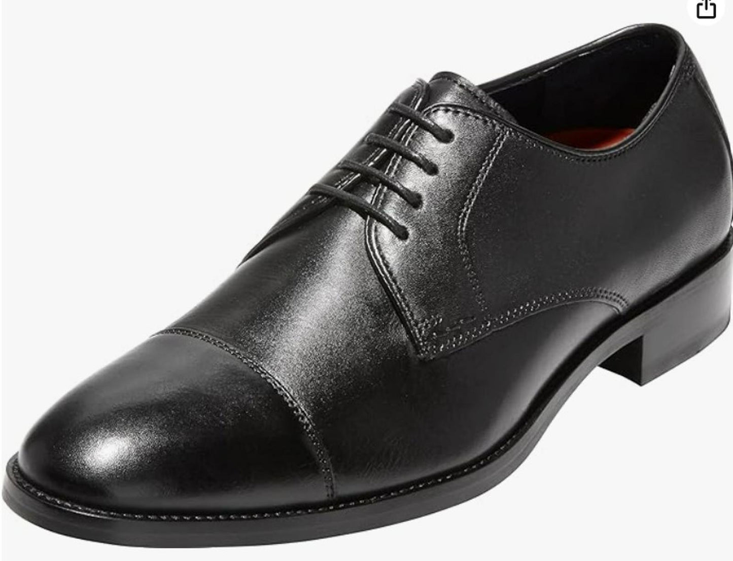C11630 COLE HAAN MEN'S LENOX HILL CAP TOE OXFORD SIZE 13 WIDE BLACK
