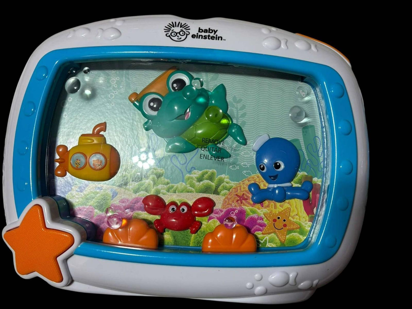 Baby Einstein Sea Dreams Soother Crib Mobile 2 Piece Set Musical Lights Sounds