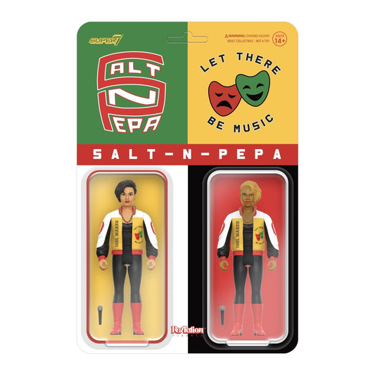 Super7 Salt-N-Pepa - (2 Pack) 3.75" Salt-N-Pepa Action Figures with Accessori...