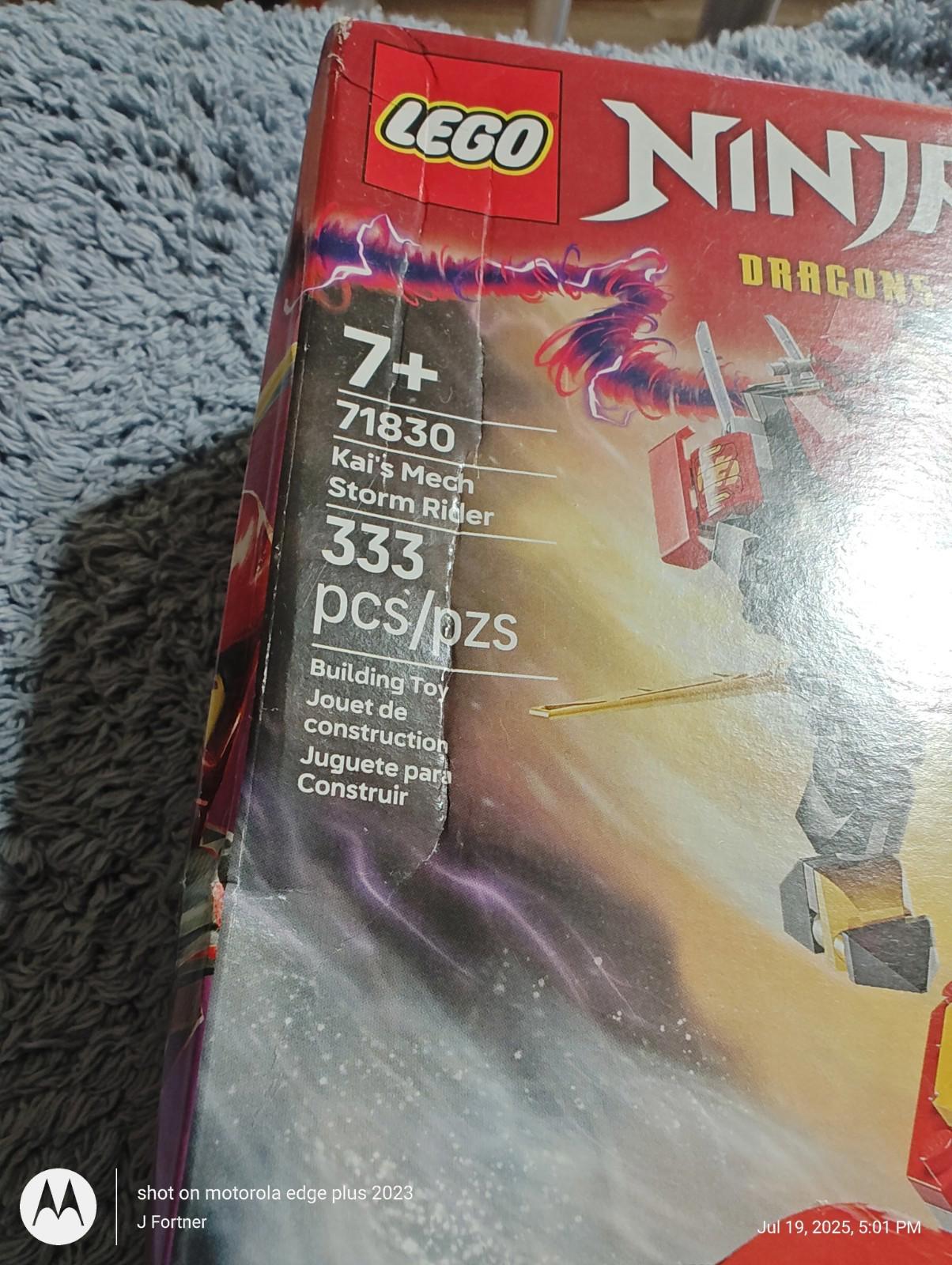 LEGO Ninjago Kai’s Mech Storm Rider 71830 From Japan New In Box