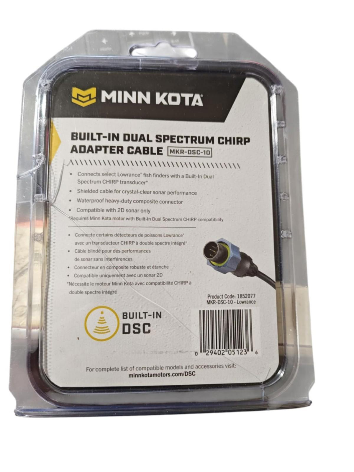 MINN KOTA MKR-DSC-10 LOWRANCE 7-PIN ADAPTER CABLE New in Box
