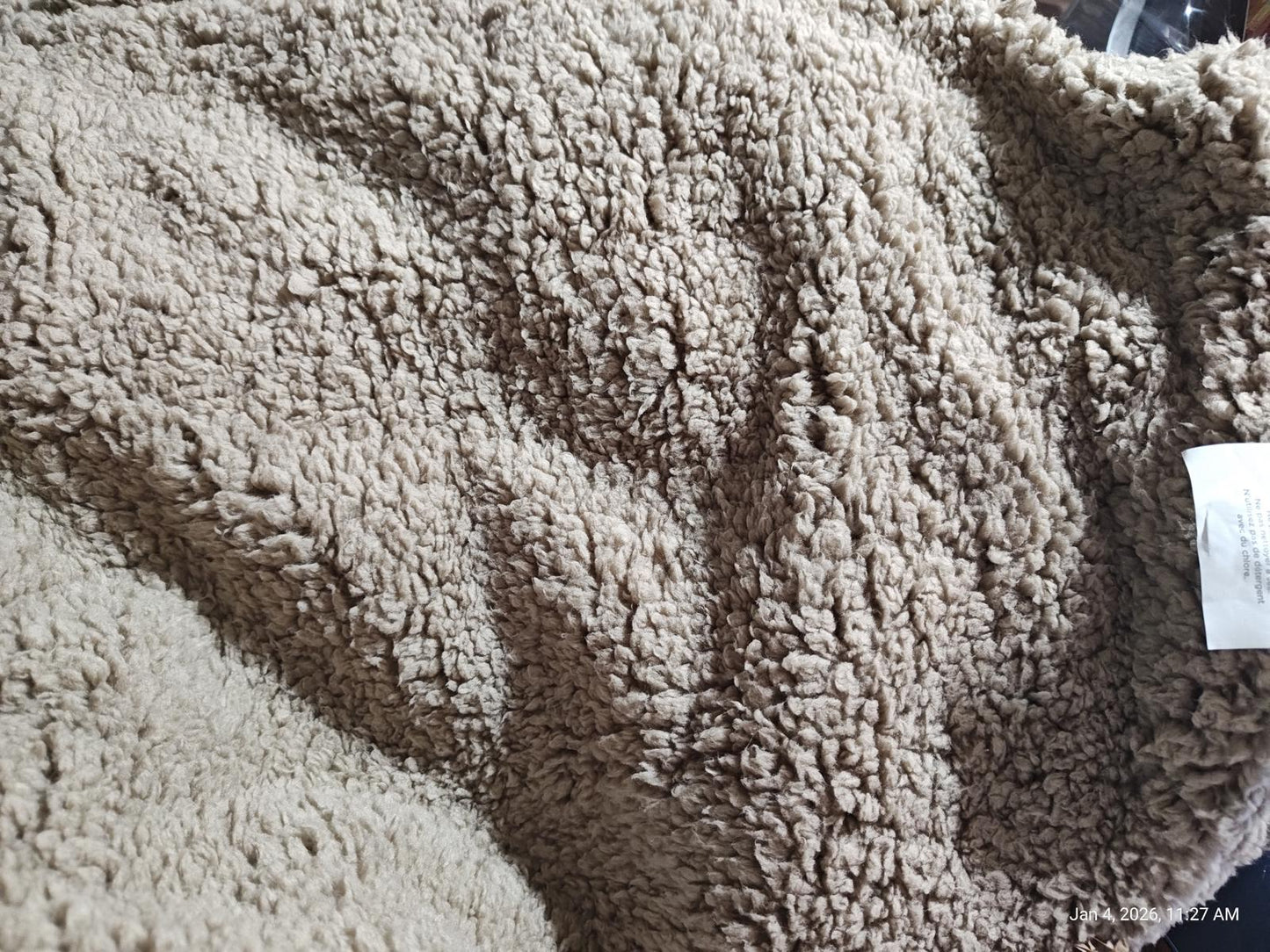 Waterproof Throw Blanket for Dogs & Indoor Cats, Reversible  XLARGE  Dark Brown