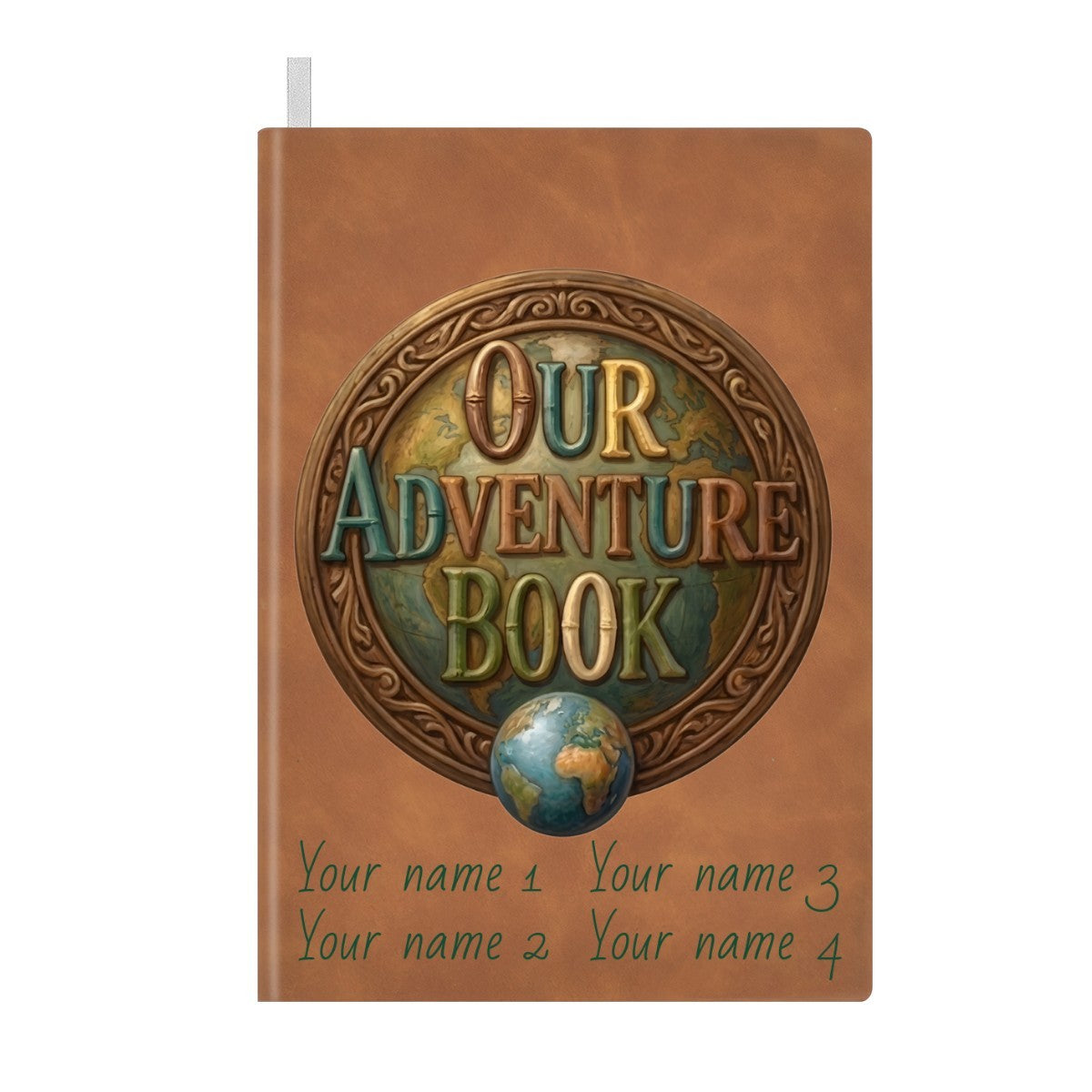 Personalized Our Adventure Book | Family Names A5 Notebook