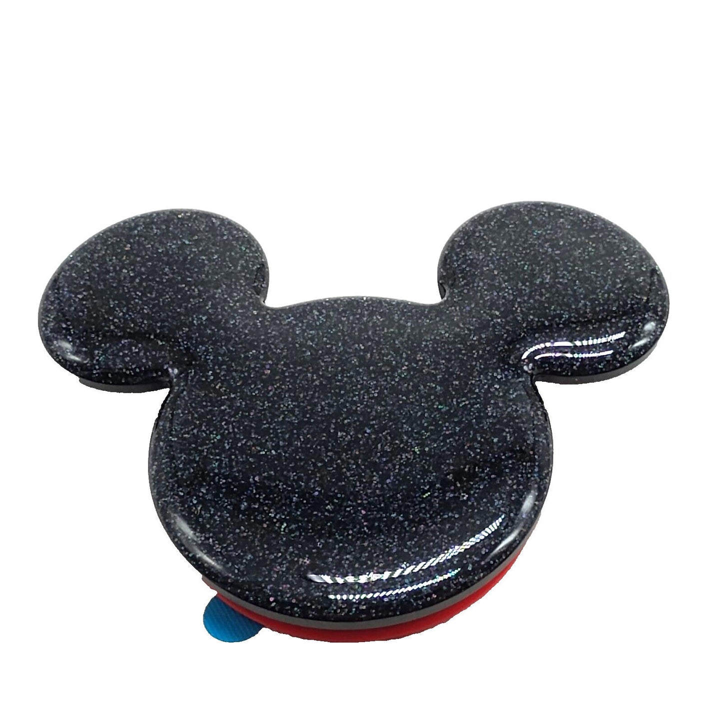 Phone Grip Stand Glitter Classic Mouse Black PopSockets