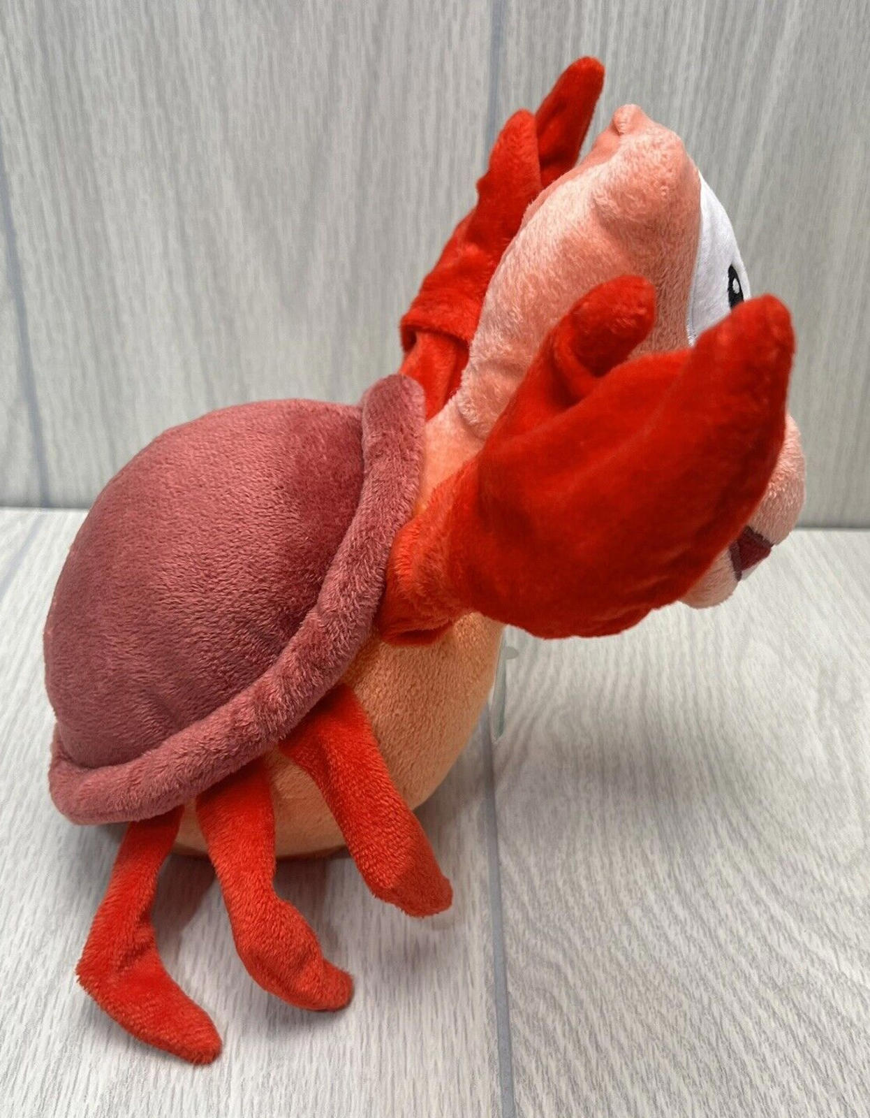 Disney Princess Singing & Snapping Sebastian 10 inch Plush Stuffed Animal Crab