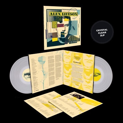 Alex Lifeson NEW 2xLP - Victor - Crystal Clear Vinyl - 2024 Reissue