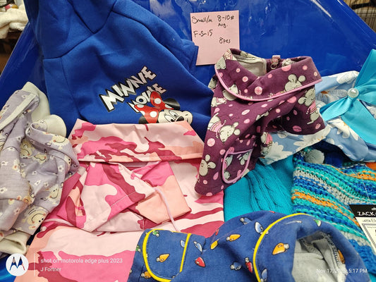Dog Outfit Bundle ( Small/Med 6 to 11 Pound Pets ) Choose Your Bundle