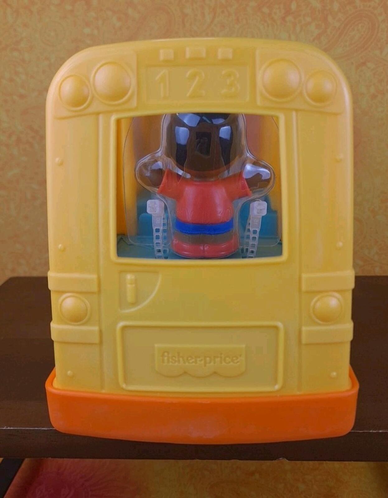 Fisher Price Little People School Bus Brand ABC With Two Figures New