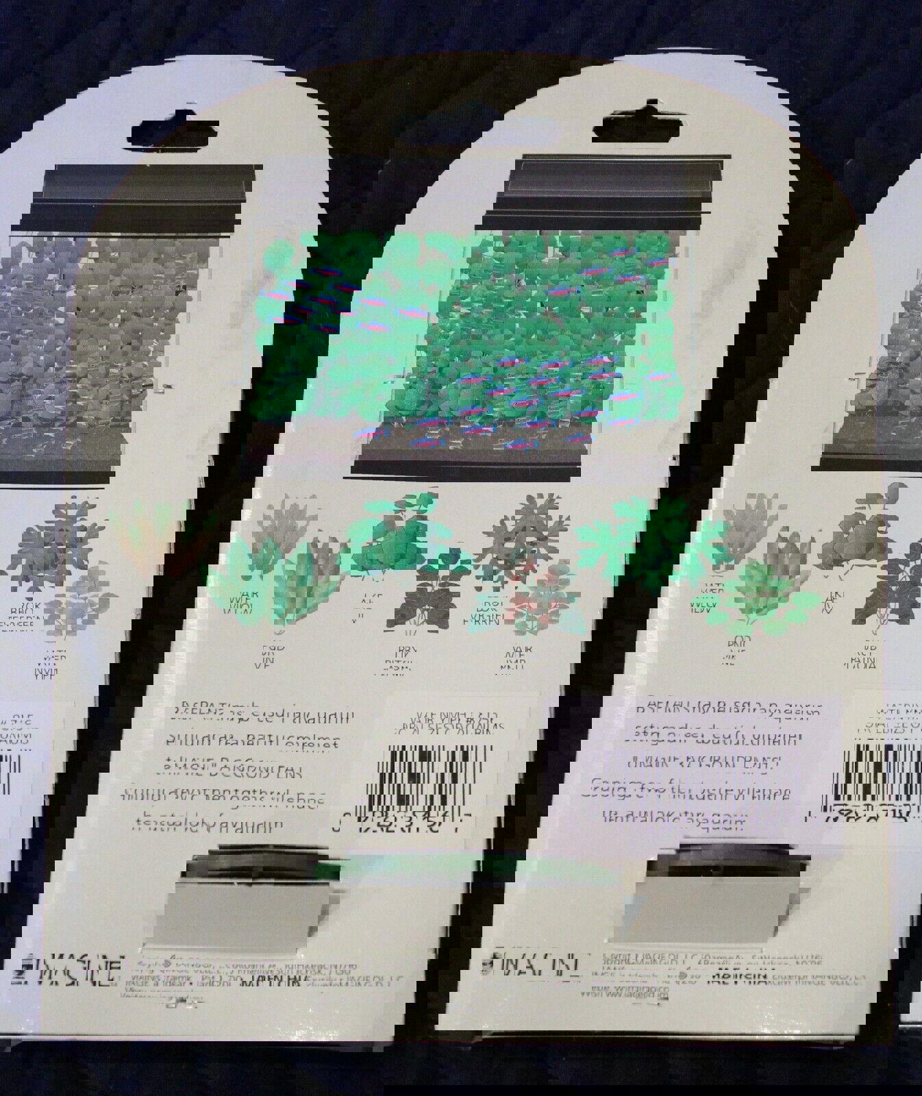 Imagine Base Plants Fish Decor