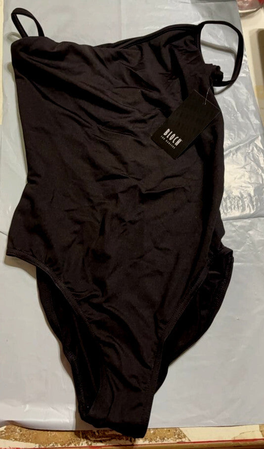 Bloch Black Camisole Leotard with Tag - Adult Dancewear Large