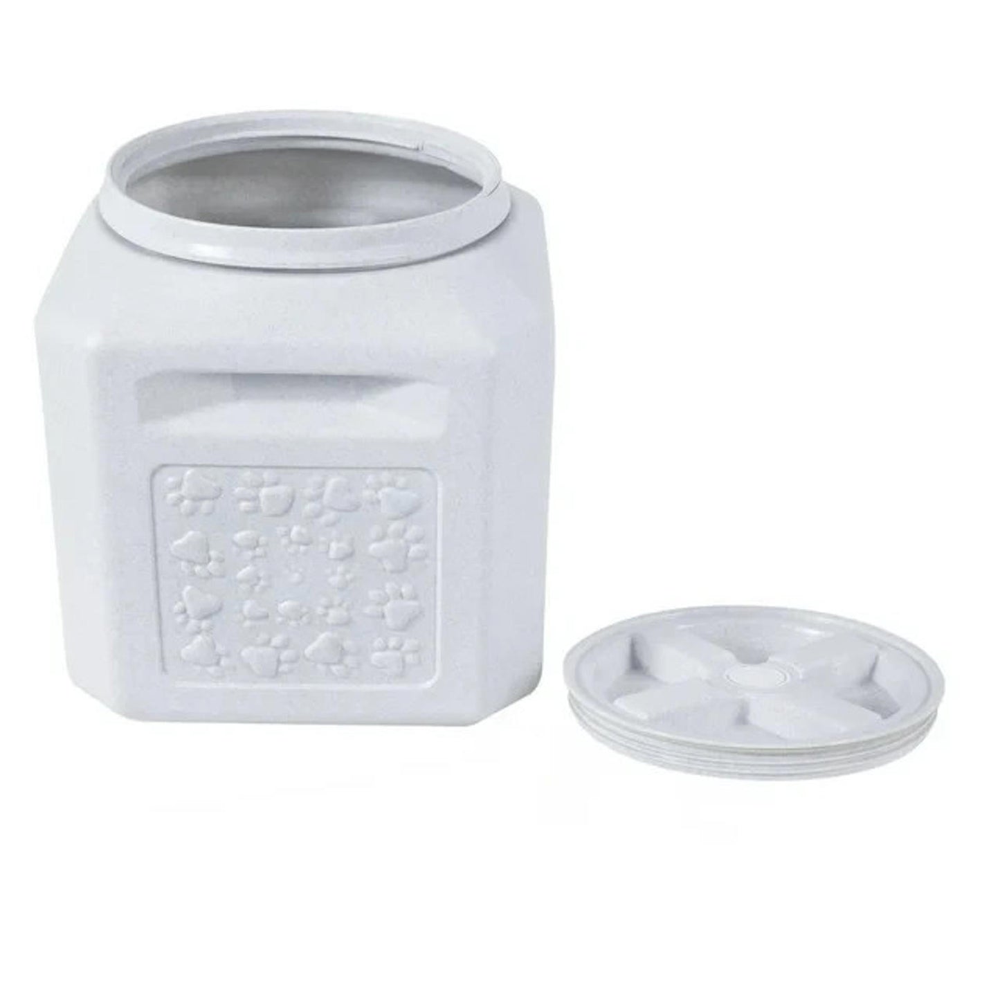 Pet Food Storage Container Holds 25 # of food  Vittles Vault  Pawprint Plastic