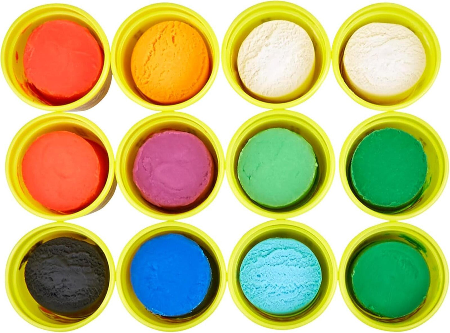 Play-Doh Jewel Colors Bulk 12-Pack of 4-Ounce Cans Brand New