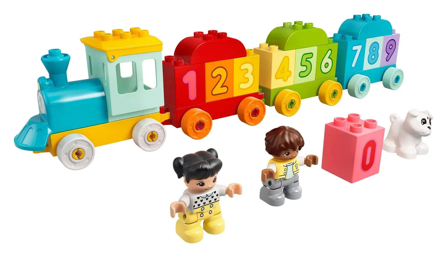 LEGO DUPLO My First Number Train Toy with Bricks for Learning Numbers, 10954 NEW