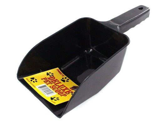 Deluxe Pet food Scoop Measurement on scoop 1/2 cup to 2 cups