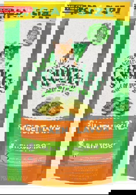 Greenies Mega Size Feline Smart Bites Chicken Flavor Healthy Indoor 4.6-Ounce