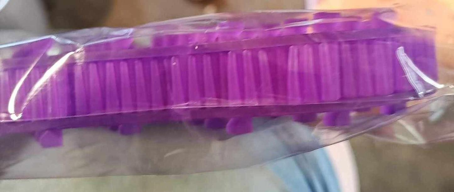 Premium 60-Day Anti-Splash Urinal Screen - 12 Pack Purple/Berry for Restrooms