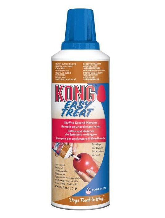 KONG - Easy Treat - Dog Treat Paste - Peanut Butter- 8 ounce