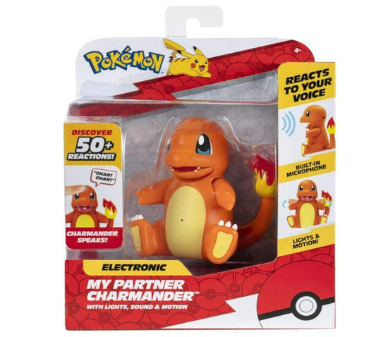 Pokémon Electronic & Interactive My Partner Charmander Movement Sounds Toy
