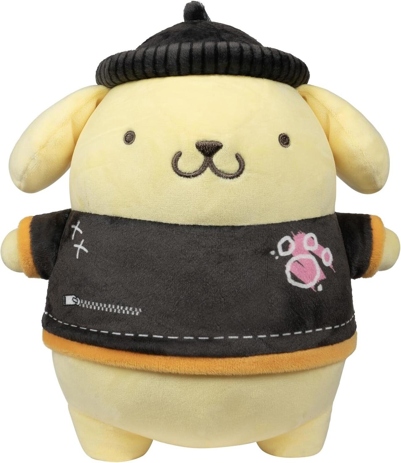 Hello Kitty and Friends Series 2 Pompompurin 8-Inch Punks Plush Super Soft New