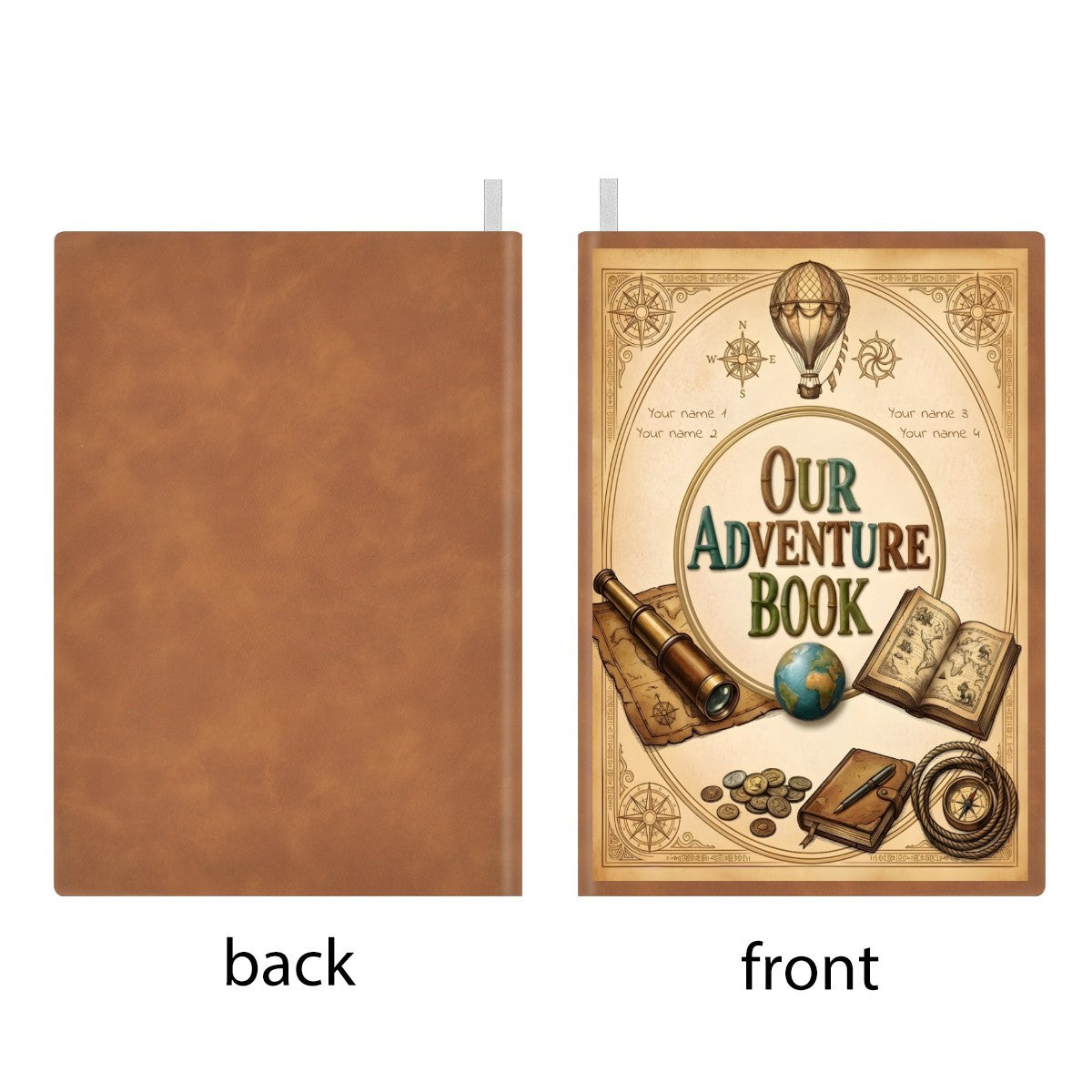 Personalized Our Adventure Book | Family Names A5 Notebook