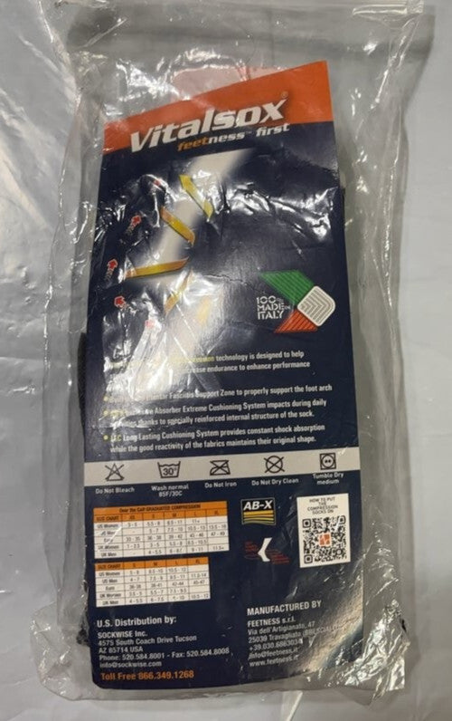 Vitalsox Compression Socks medium new in package