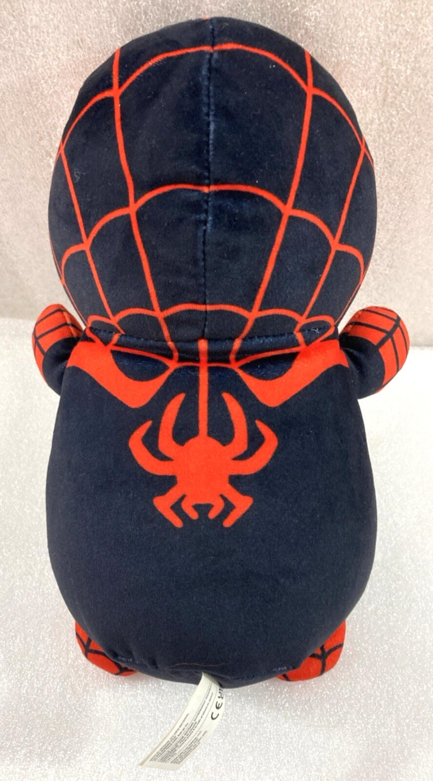 Marvel Black Spiderman Miles Morales 11" plush Squishmallows Hug Mees Jazwares