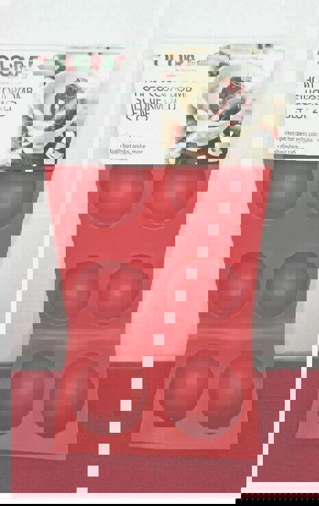 Kolorae Red Hot Chocolate Cocoa Bomb Silicone Mold Desserts candy 2 Pk