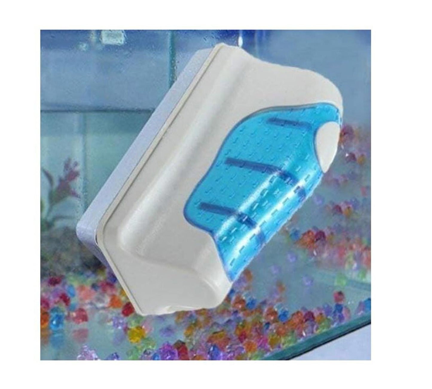 Magnetic Algae Glass Cleaner Scrubber Floats, Non-Scratch, Powerful Magnet Large