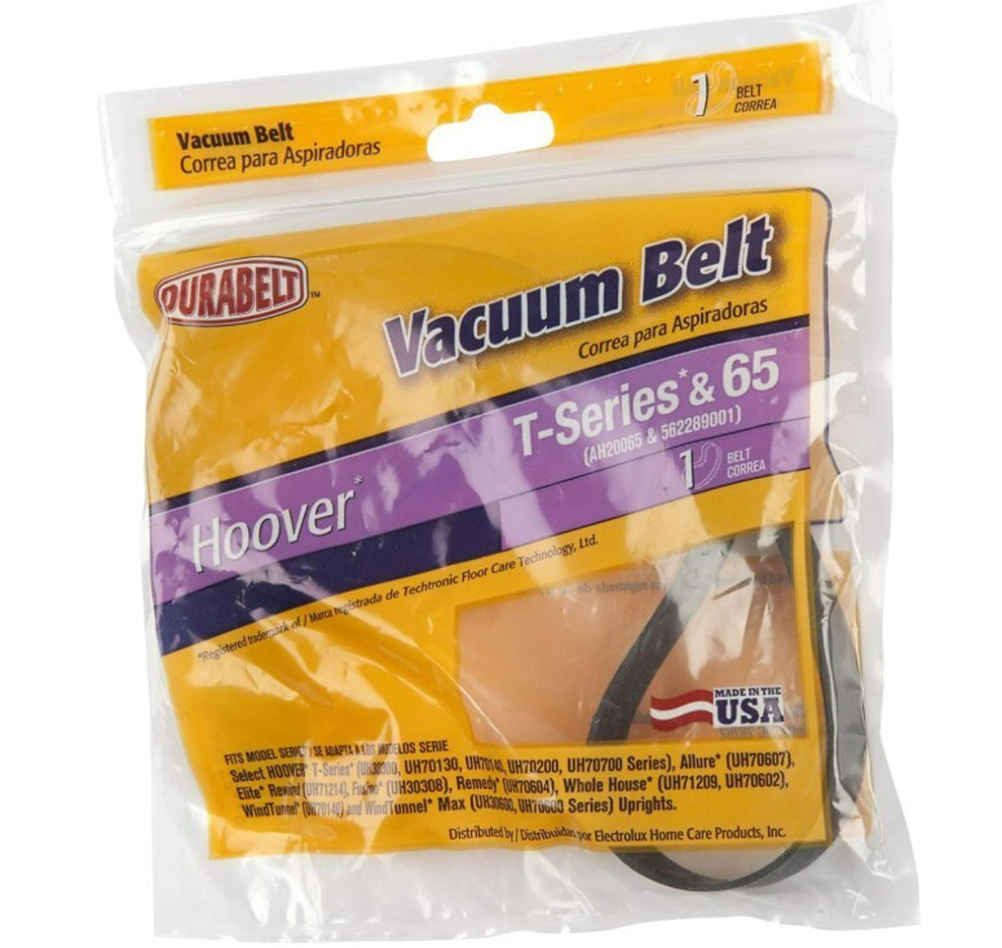 Replacement Vacuum Belt Hoover T Series 65 1 single replacement