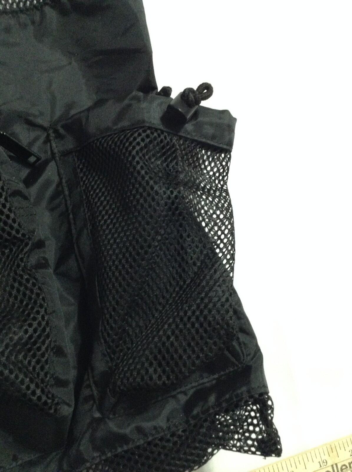 TYR Big Mesh Mummy Backpack Black Swim Bag Gym Drawstring