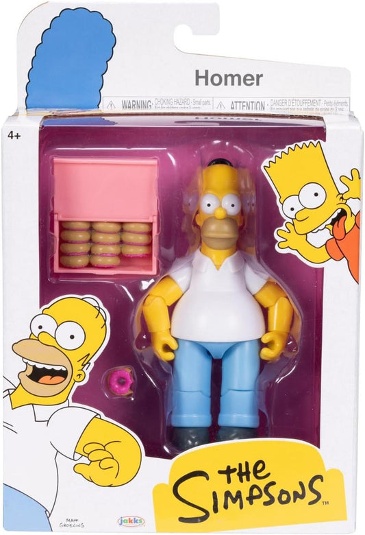 The Simpsons 5" Homer Collectible Action Figure New in Box