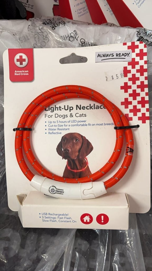 Safety Collar for Dogs - ARC LED Light-Up collar for Dogs & Cats