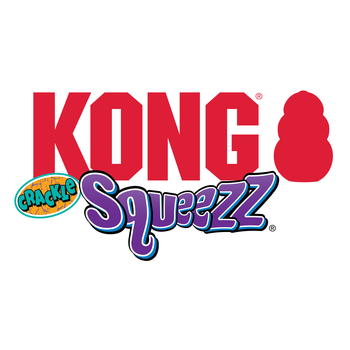 Kong Squeezz Crackle Bone