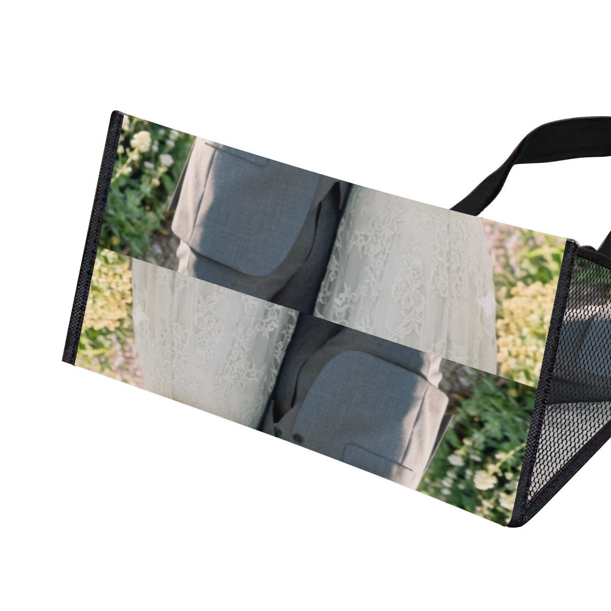 Personalized Photo Insulated Lunch Tote - Custom Photo Lunch Bag with Full-Width Photo Print for Work School and Outdoor Use