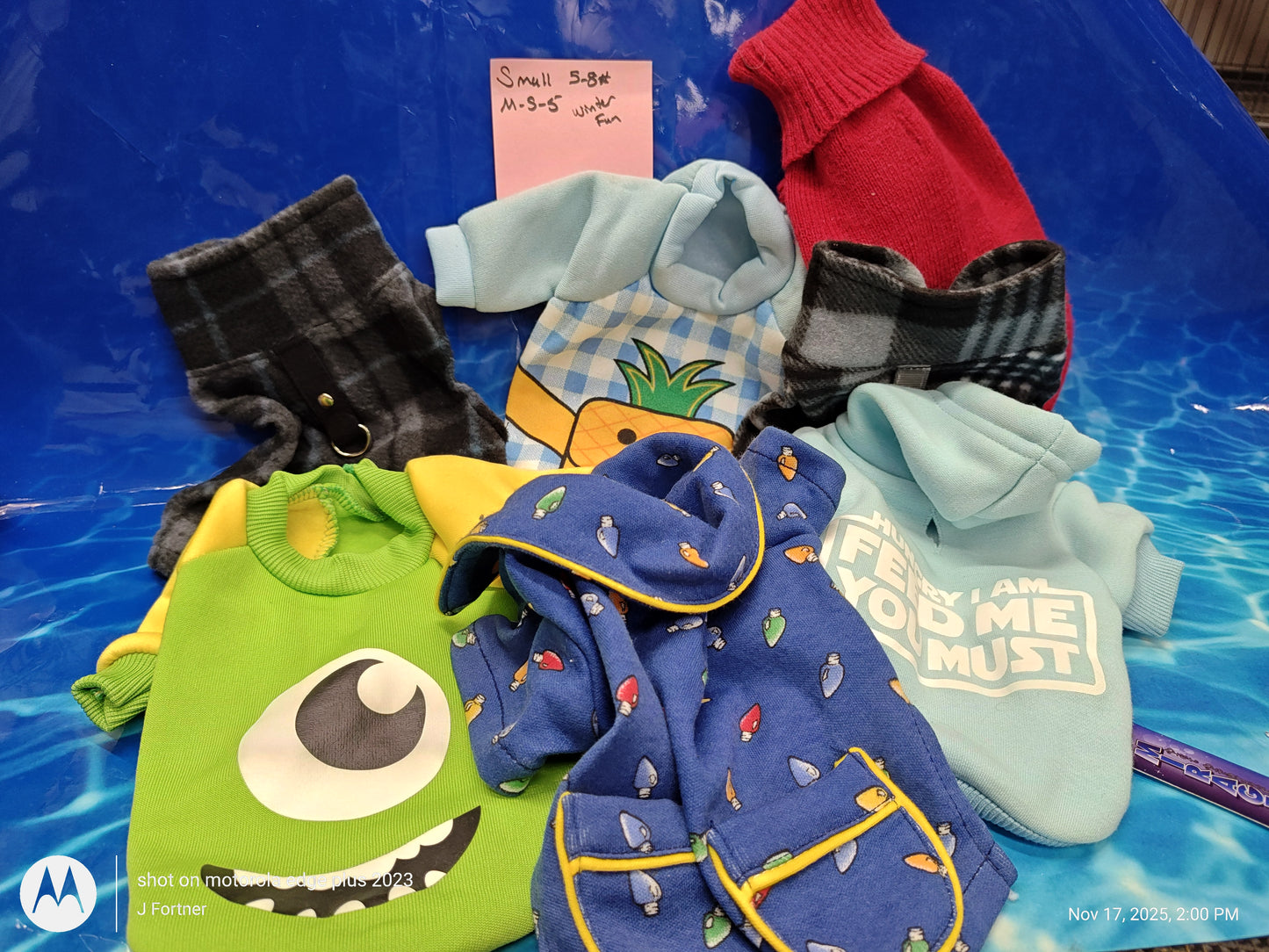 Dog Outfit Bundle ( Small/Med 6 to 11 Pound Pets ) Choose Your Bundle