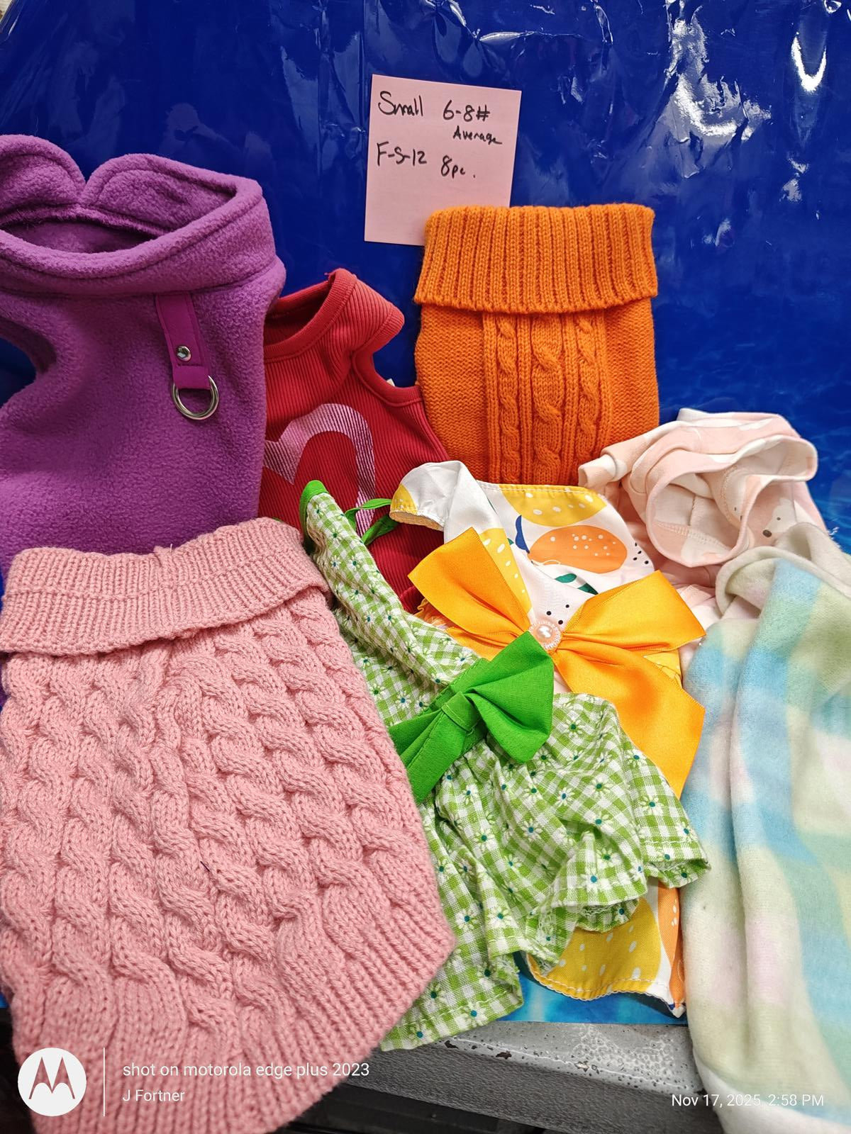 Dog Outfit Bundle ( Small 5 to 8 Pound Pets ) Brand New Save with a Bundle