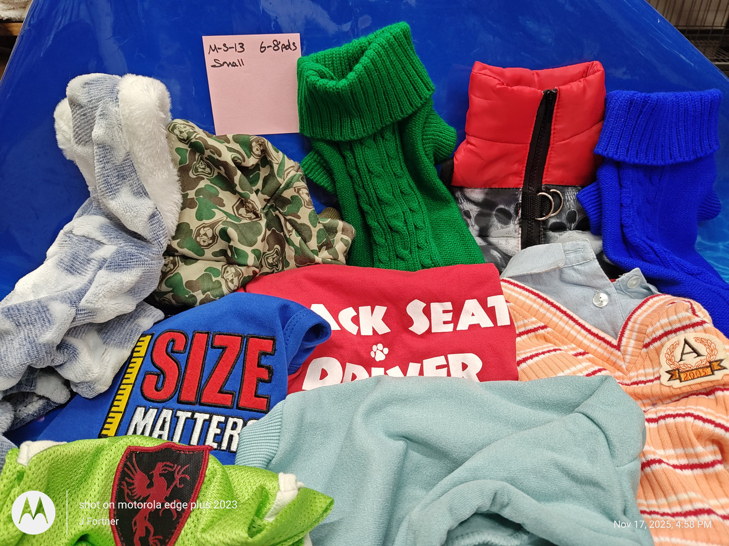 Dog Outfit Bundle ( Small/Med 6 to 11 Pound Pets ) Choose Your Bundle