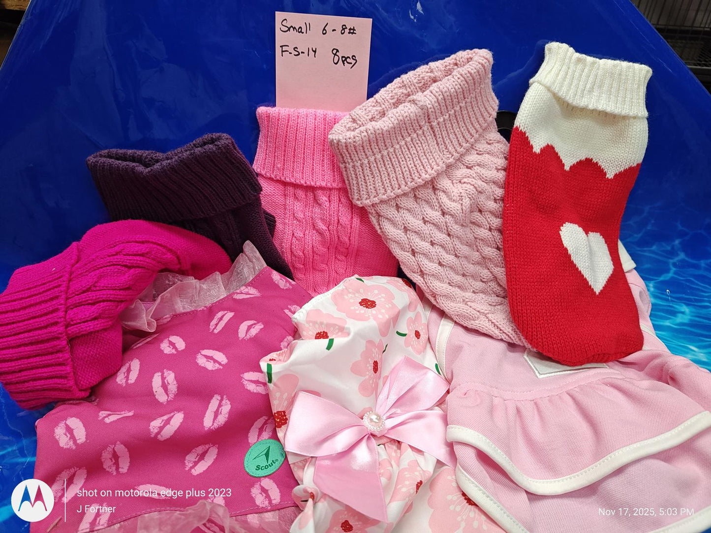 Dog Outfit Bundle ( Small 6 to 8 Pound Pets ) Brand New Save with a Bundle