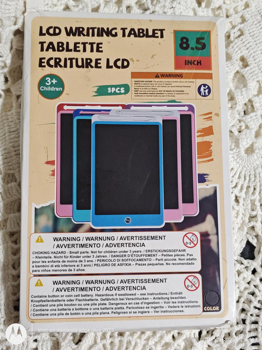 LCD Writing Tablet for kids, New Box has been opened