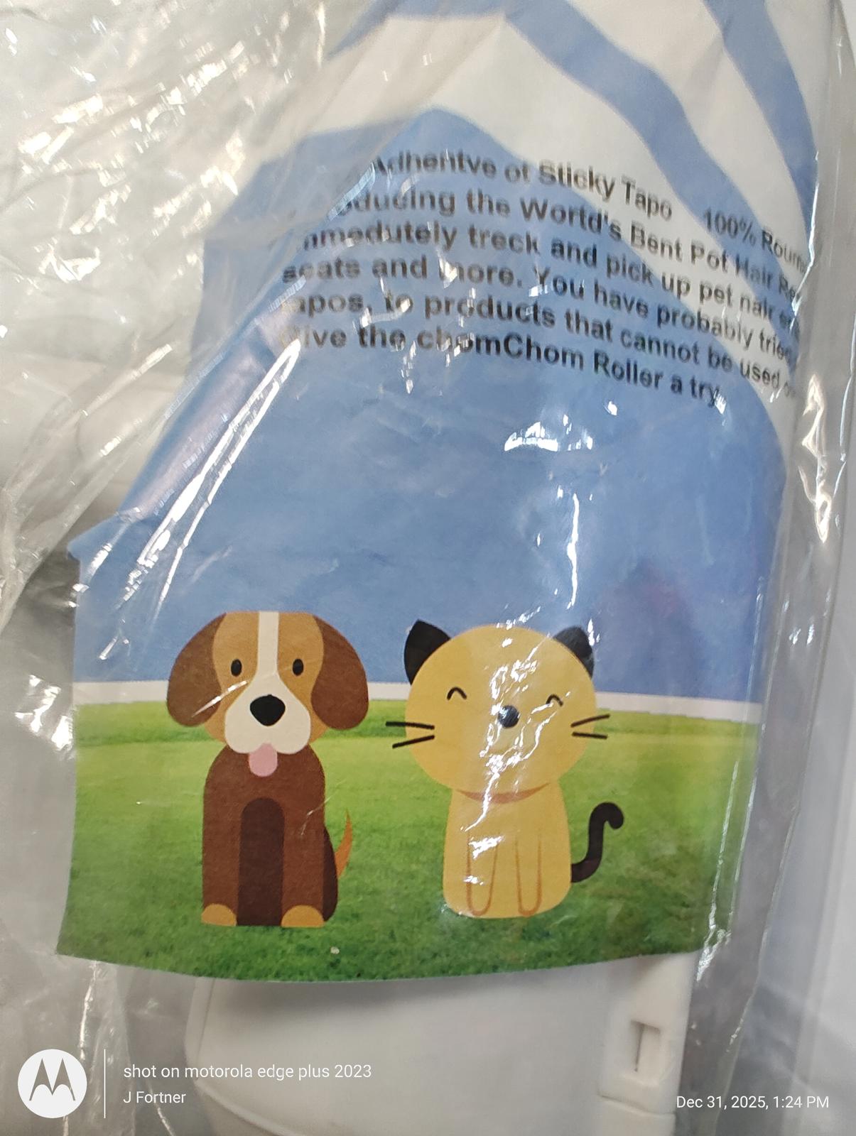 Pet hair lint roller No Need for sticky Tape Reusable roller