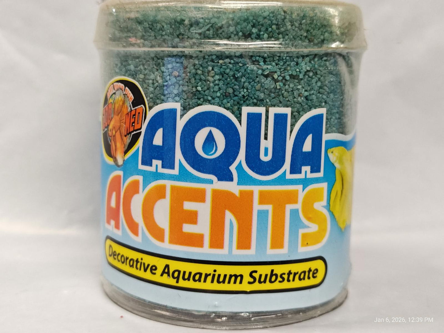Teal Sand 8 ounce Aquarium Substrate  Accents Fish Tanks