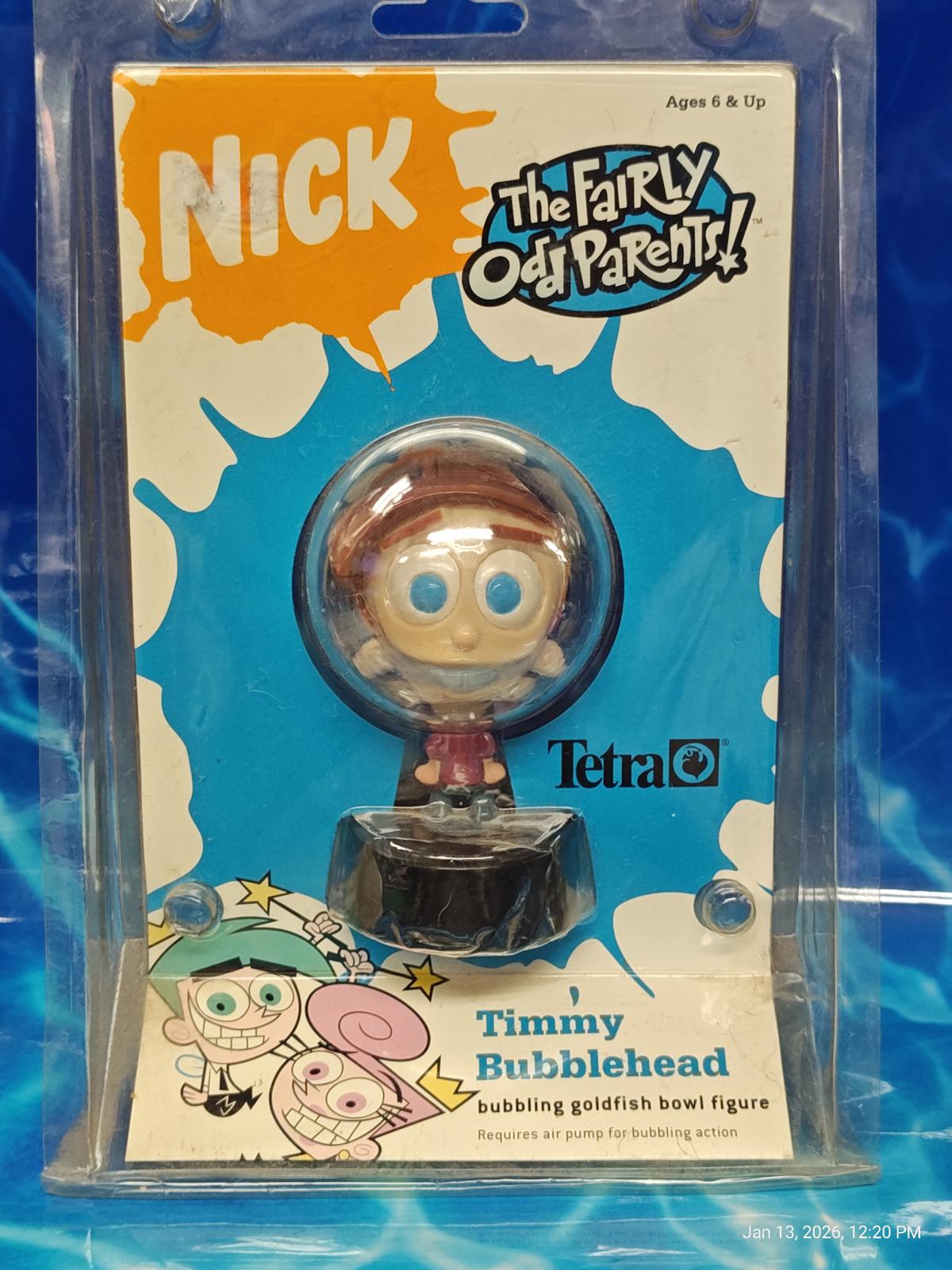 Timmy Bubblehead from The Fairly OddParents, featuring a bobblehead design with a smiling expression.