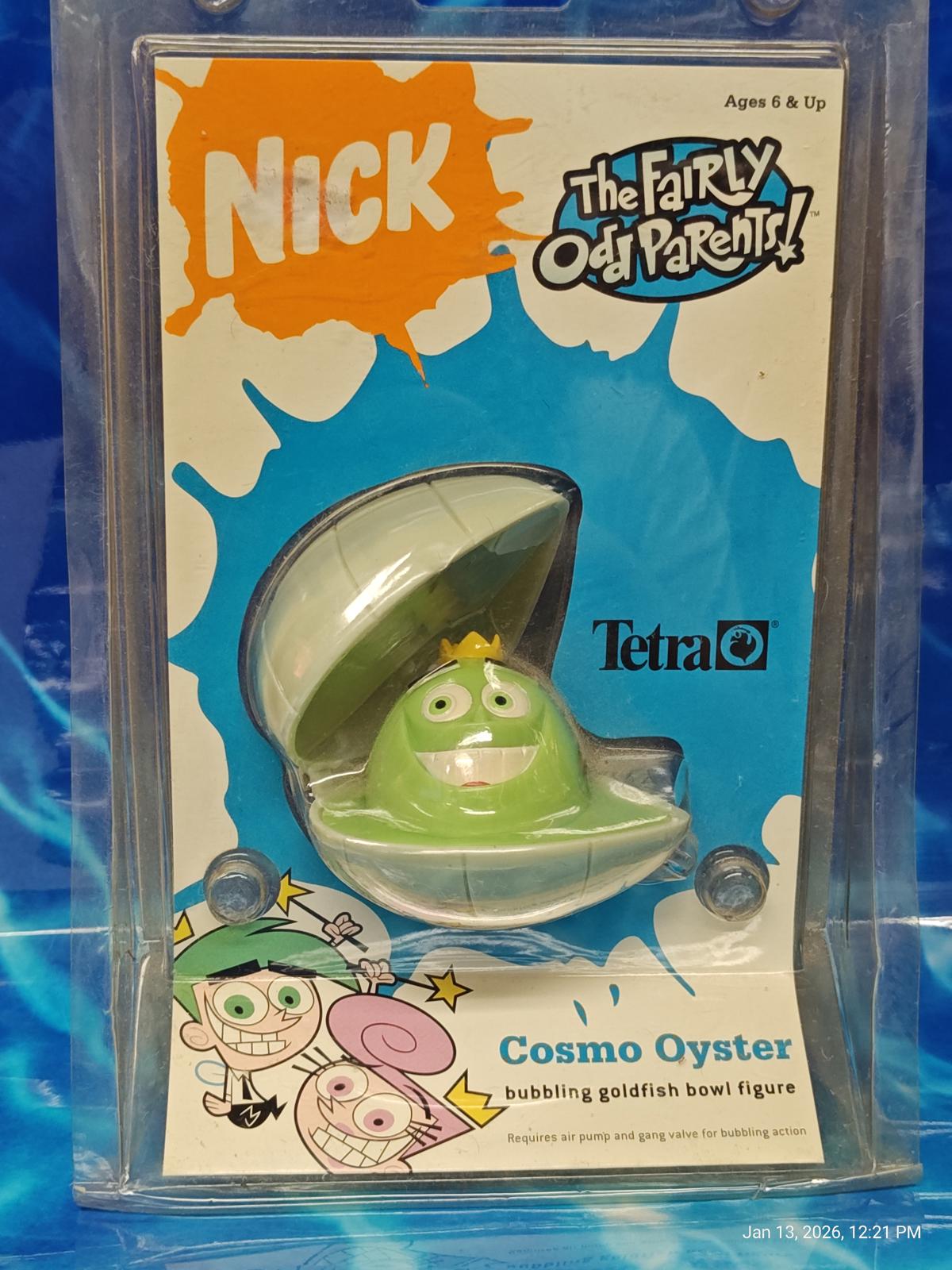 The Fairly Odd Parents Fish Tank Aquarium Bubbling Decoration Cosmo Oyster