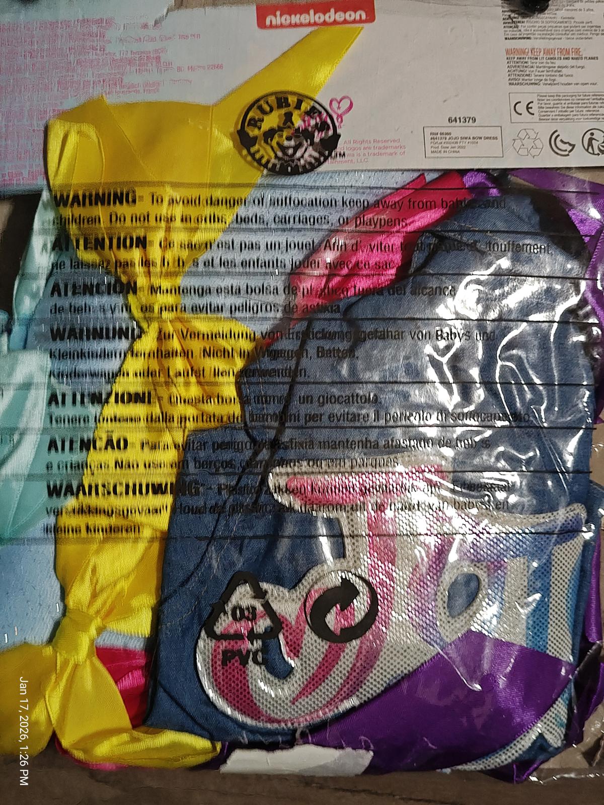 Jojo Siwa Bow Dress Costume JoJo Siwa Halloween Fancy Dress small 4-6